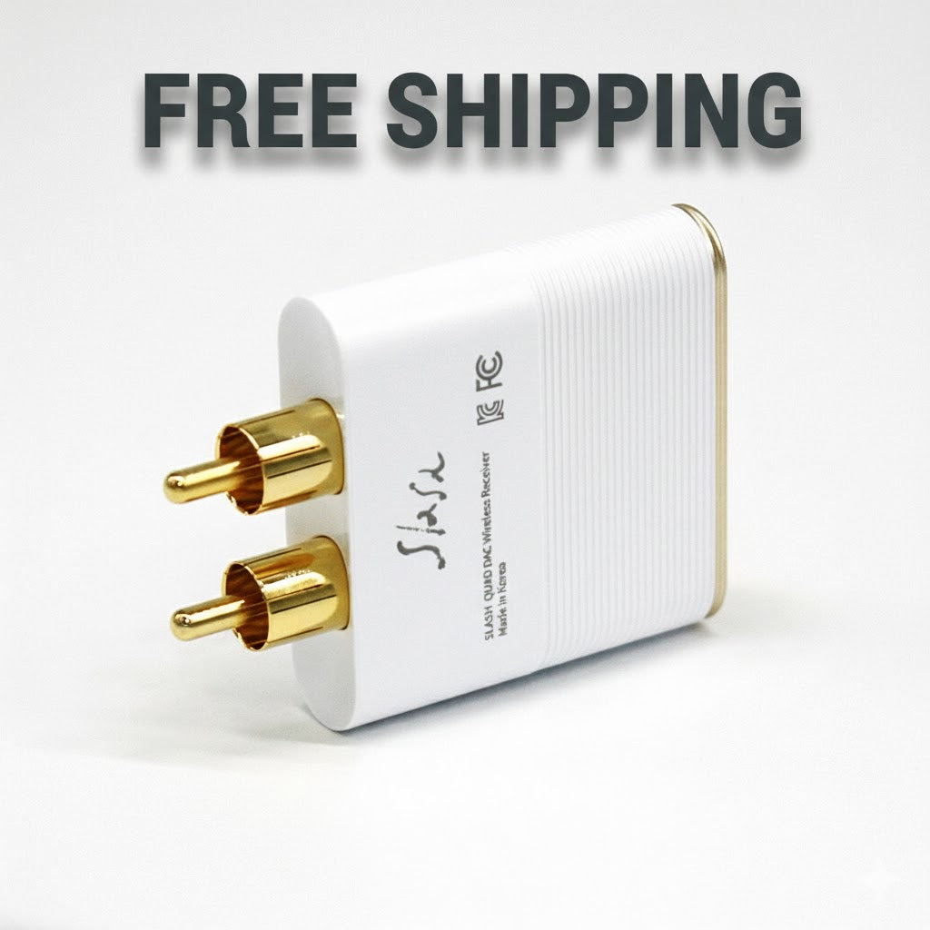 Slash 4 Bluetooth Receiver For Car & Home - Hi-Fi Audio, AptX HD/LDAC, ESS9219 DAC, Optical Output