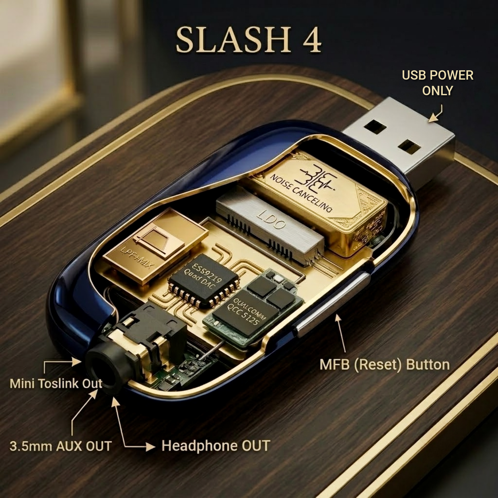 SLASH 4 (Midnight Navy)
